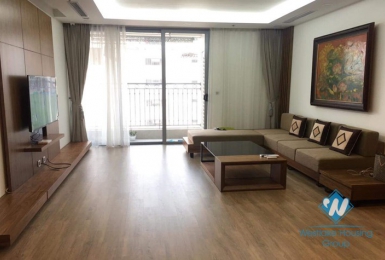 A modern 3 bedroom apartment for rent in Vinhome Nguyen Chi Thanh